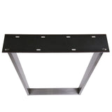 90 degree table base with slotted holes