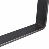Custom metal table bases by Symmetry Hardware