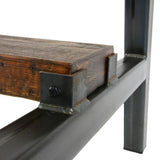 Farmhouse table base (wood Plastic feett included)