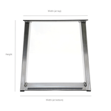 Metal coffee table leg custom dimensions