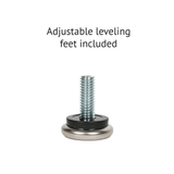 Metal table leg Feet included - Symmetry Hardware