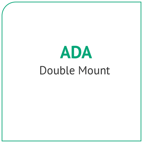 ADA Double Mount - 30" Tall