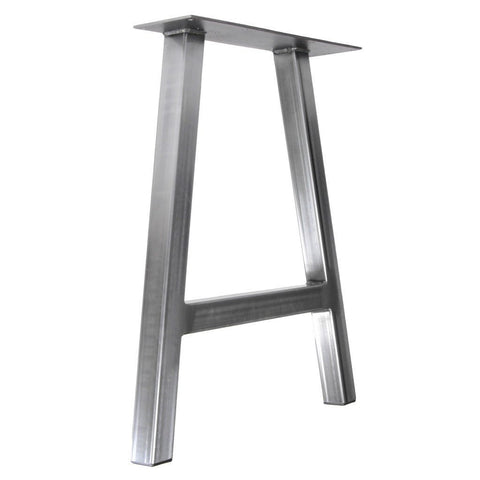 Metal Dining Table Legs – Kitchen, Dining, & Desk Height with Modern Steel  Look – Steel Table Legs by Symmetry Hardware