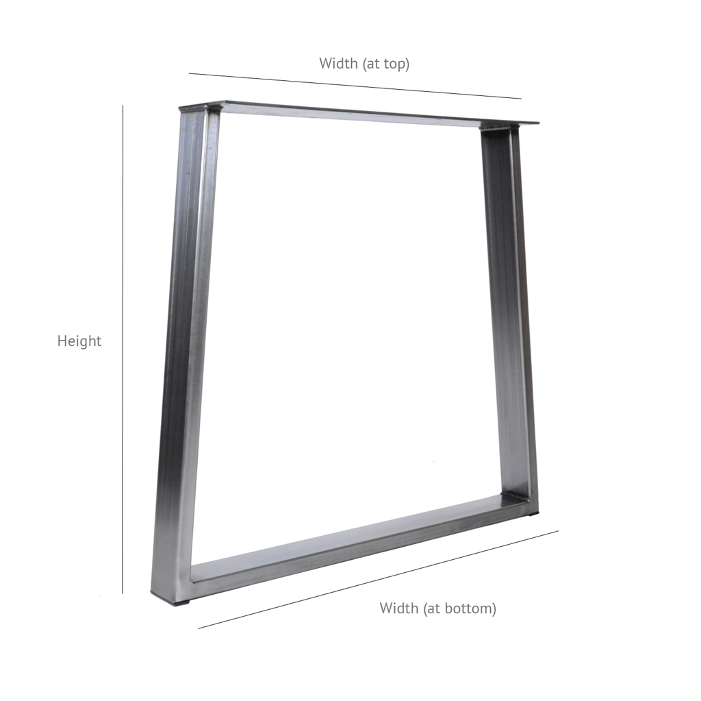 Jumbo Summit | Bar/Counter Height Table Legs – Steel Table Legs by ...