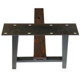 Farmhouse table base (wood Plastic feett included)