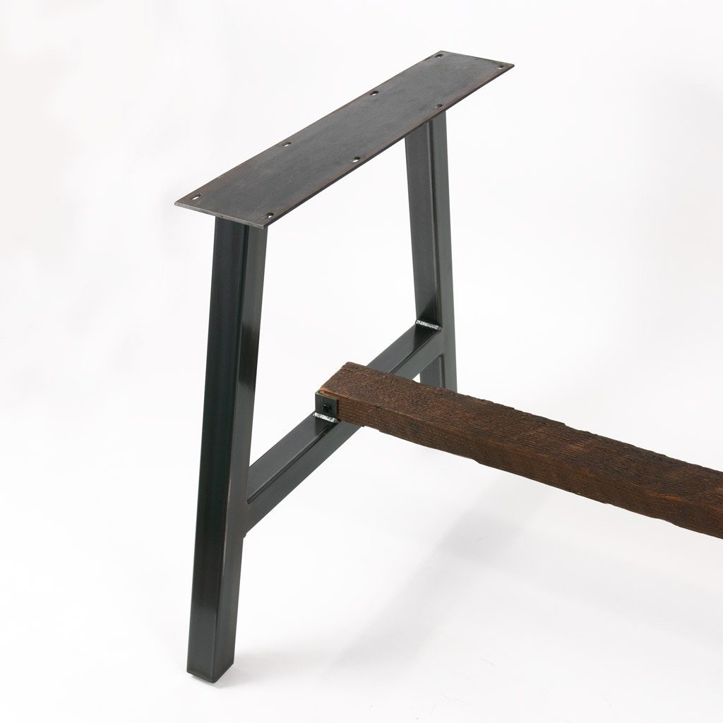 Big Timberline | Ready-Made Farmhouse Table Base – Steel Table Legs by ...
