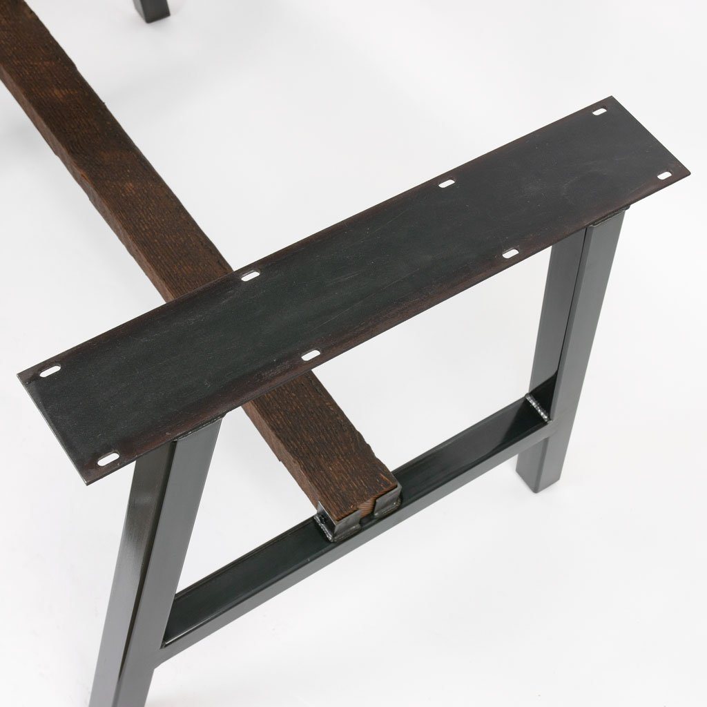 Big Timberline | Ready-Made Farmhouse Table Base – Steel Table Legs by ...